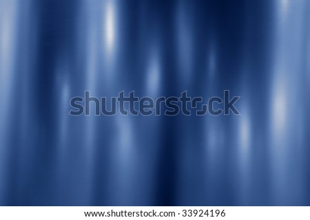 Real Metal shiny background texture in blue tone.