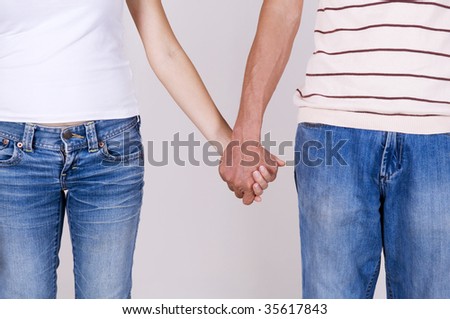 stock photo : Holding Hands.