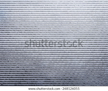 Shiny metal background with horizontal lines
