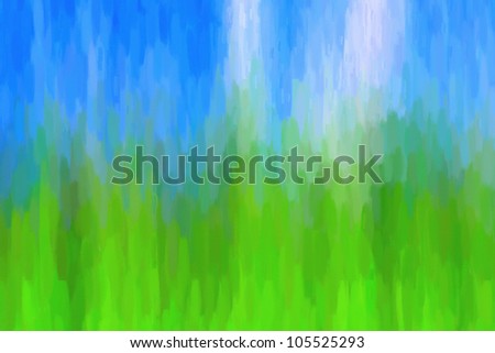 green grass abstract, digital art.