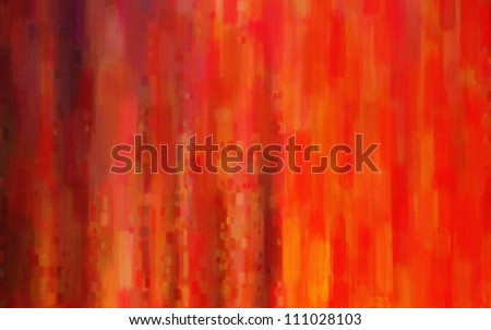 Digital structure of painting. oil paint abstract figure sketch of bright colors on the canvas of a textured background