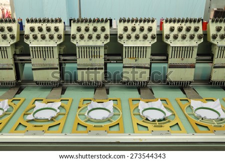 Machine embroidery is an embroidery process whereby a sewing machine