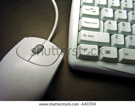 Mouse & Keyboard Close-up