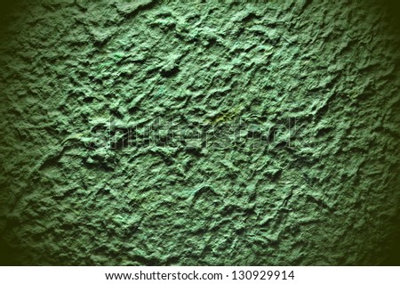 Green rough paper background