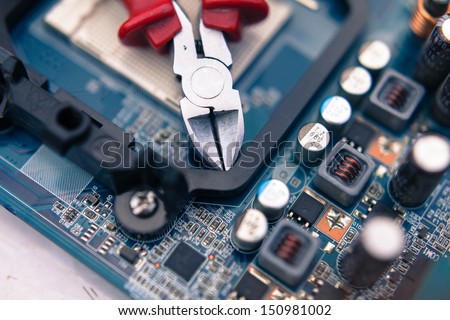 tool for repair and maintenance of digital technology