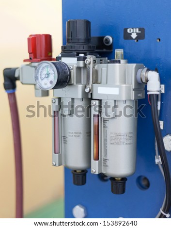 system oil pressure control, automatic, machine part