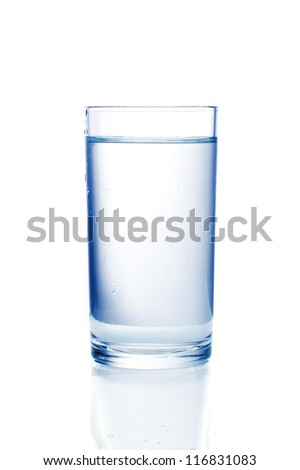 a Glass of water a Glass of water