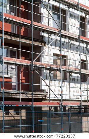 Building With Scaffolding