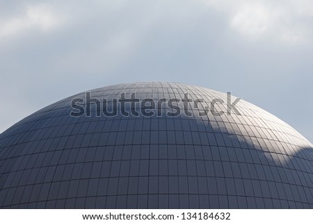 The dome of a nuclear reactor of nuclear power plant