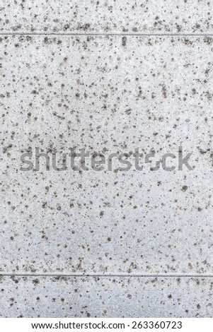 Backdrop of an old and weathered metal surface. This vertical empty surface is perfect as copy space or textured background.