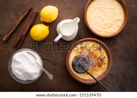 Making creme brulee traditionally overview