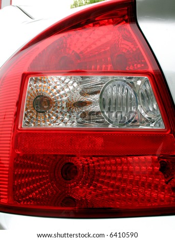 Car backside signal light