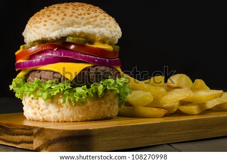 Gourmet Cheeseburger