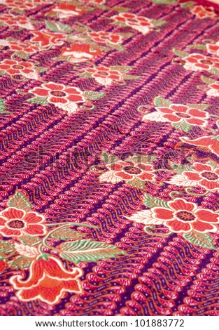 Beautiful batik patterns that become traditional clothes malaysia