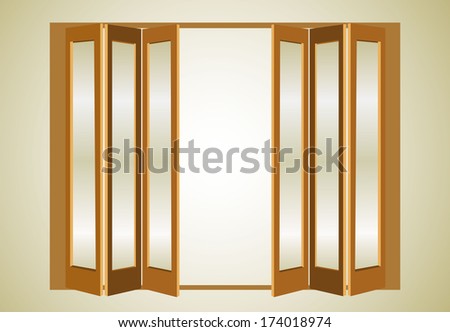 Wooden Folding doors