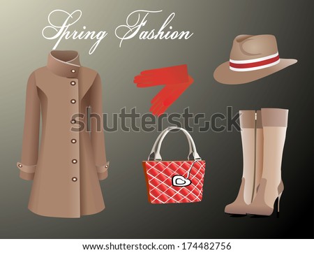 collection spring clothes