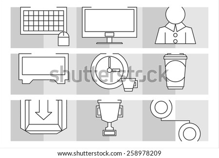 business & office icons
