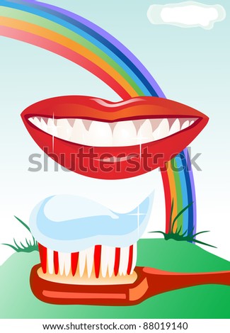 Healthy Smile Cartoon