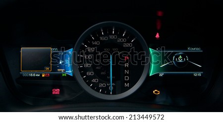 dashboard, car interior