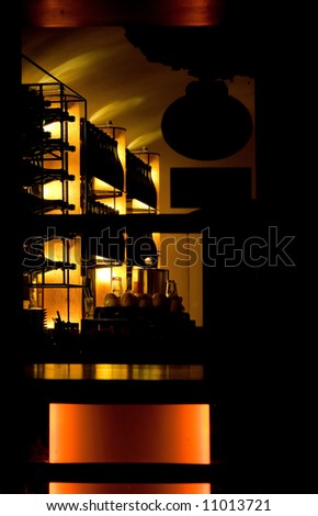 night romantic restaurant in Prague