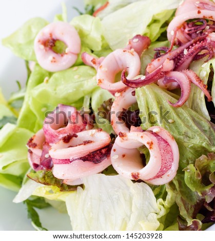Squid is a good food source for zinc and manganese, and high in copper, selenium, vitamin B12, and riboflavin