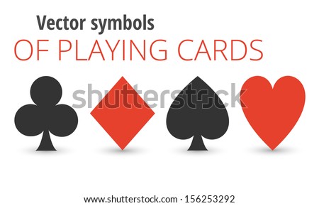 Poker card symbol names