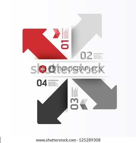 Modern Design template can be used for infographics numbered banners horizontal cutout lines graphic or website layout vector Modern Design template can be used for infographics numbered banners horizontal cutout lines graphic or website layout vector