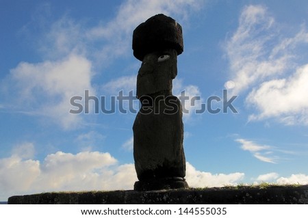 Moai on the easter Iland (Osterinsel)