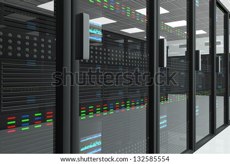 CPU Unit Server Room Data Center