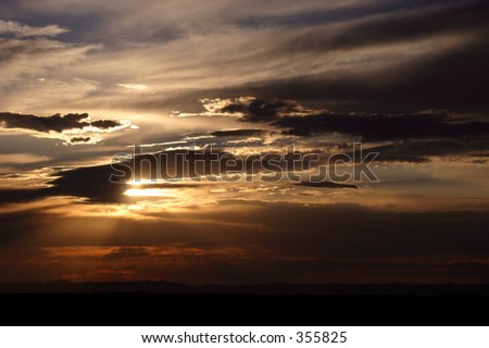 Utah Desert Sunset