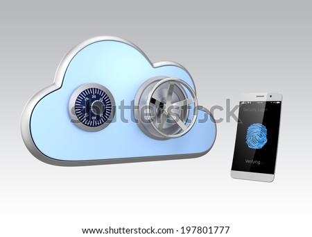 Fingerprint authentication system for cloud computing solution