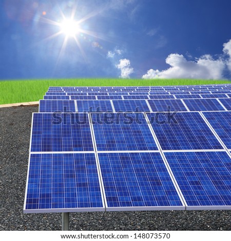 A photovoltaic power station,is a photovoltaic system designed for the supply of merchant power into the electricity grid. They are sometimes also referred to as solar farms or solar ranches