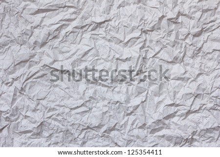 crumpled rice paper as background
