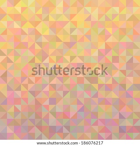 Abstract background from triangles in shades of beige