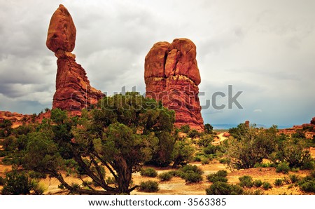 Balanced Rock, Arches, Utah