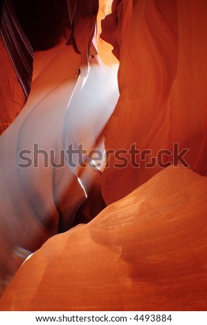 Light from heavens, Antelope canyon, Arizona