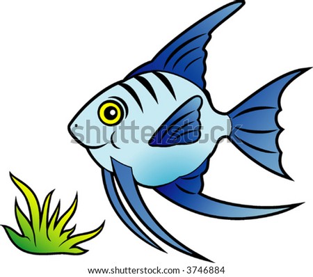 funny fish. stock vector : Funny fish.