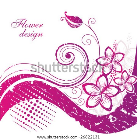 hibiscus wallpaper. stock vector : Hibiscus.