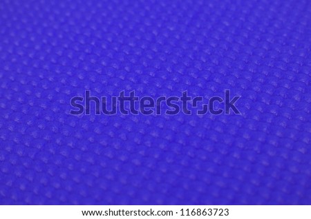 background of blue yoga matt
