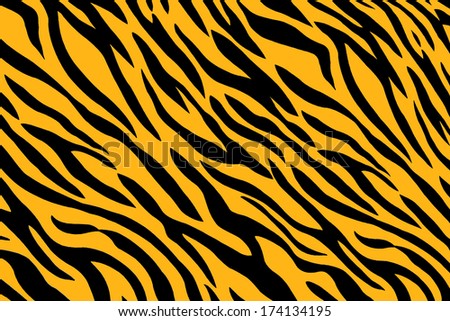 background of seemless tiger stripes pattern