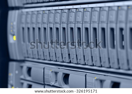 background of computer servers