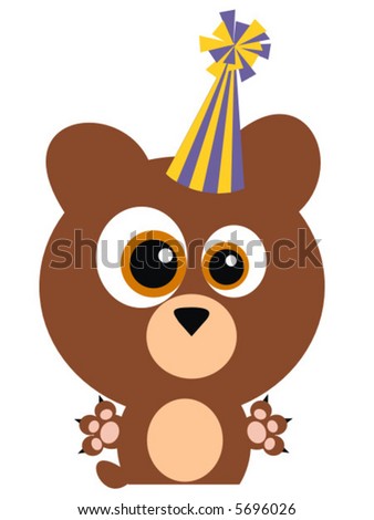 Free Photos Celebrities on Celebrities Brown Bear With Party Hats Stock Vector 5696026