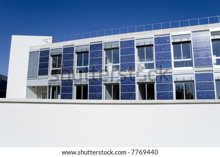 solar green house photovoltaic and ecological architecture