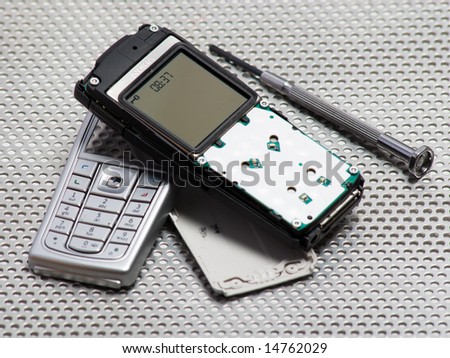 Repair mobil telephone
