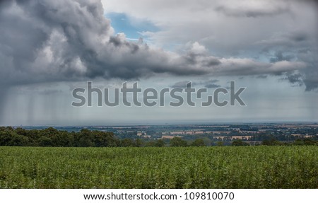 Rain Clouds Raining