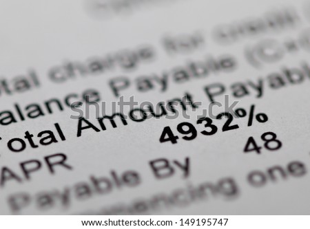 Pay day loan agreement