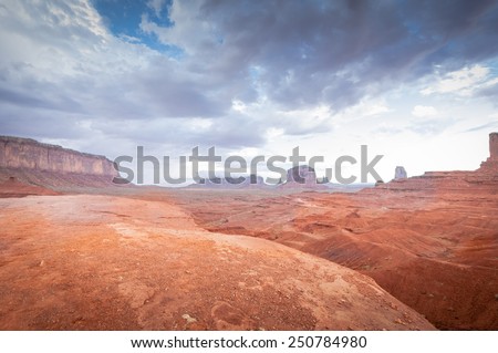 Valley monument canyon colorado sandstone USA western arizona utha