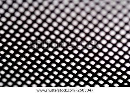 Abstract grid pattern, small scale black and white squares