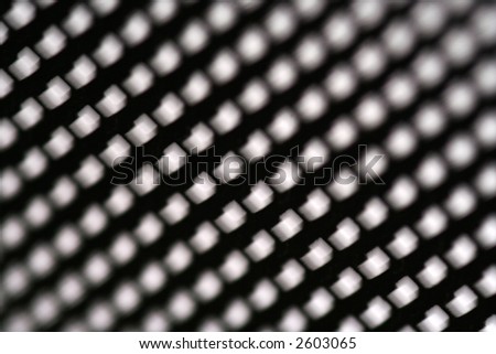 Abstract squares pattern, background image, blurred grid of black and white squares