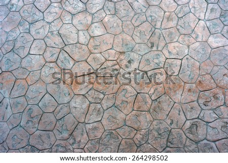 Real concrete mixed stone texture background